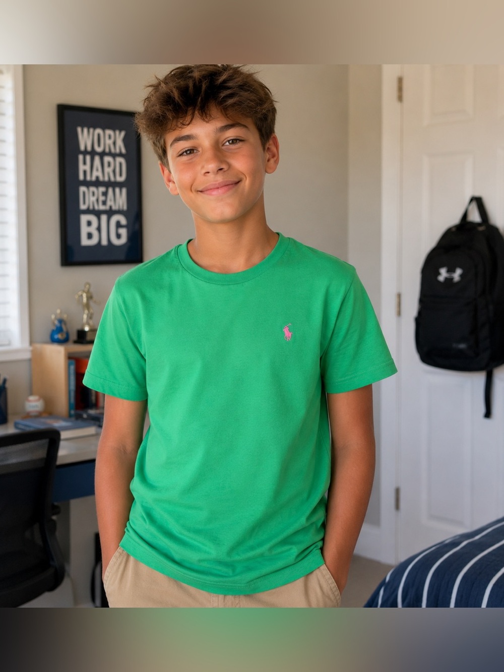 Polo Ralph Lauren Kids Cotton T-Shirt Size Medium 10-12